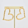 Boucles d'oreilles en acier inoxydable