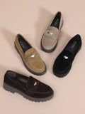 Mocassins plateforme élégance