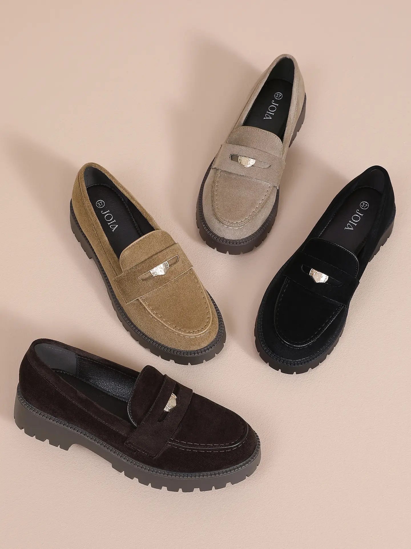 Mocassins plateforme élégance