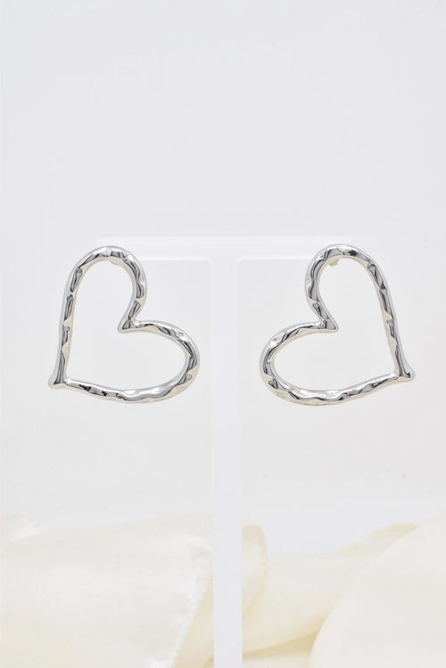 Boucles d'oreilles en acier inoxydable