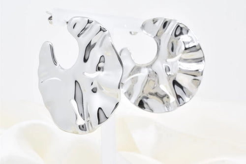Boucles d'oreilles en acier inoxydable -BO100333